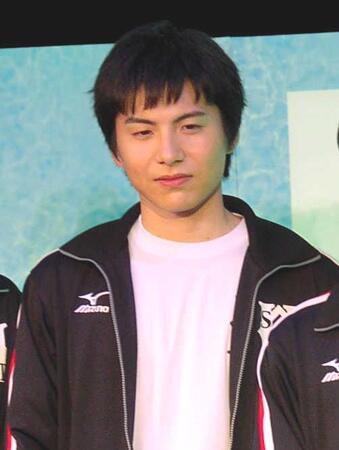 　ドラマのイベントに登場した宮﨑秋人＝２０１７年