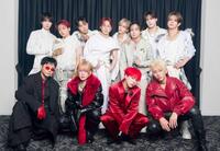 　（前列左から）ＯＷＶの中川勝就、本田康祐、佐野文哉、浦野秀太（後列同）ＯＣＴＰＡＴＨの四谷真佑、古瀬直輝、海帆、高橋わたる、小堀柊、太田駿静、西島蓮汰、栗田航兵　©武田真和