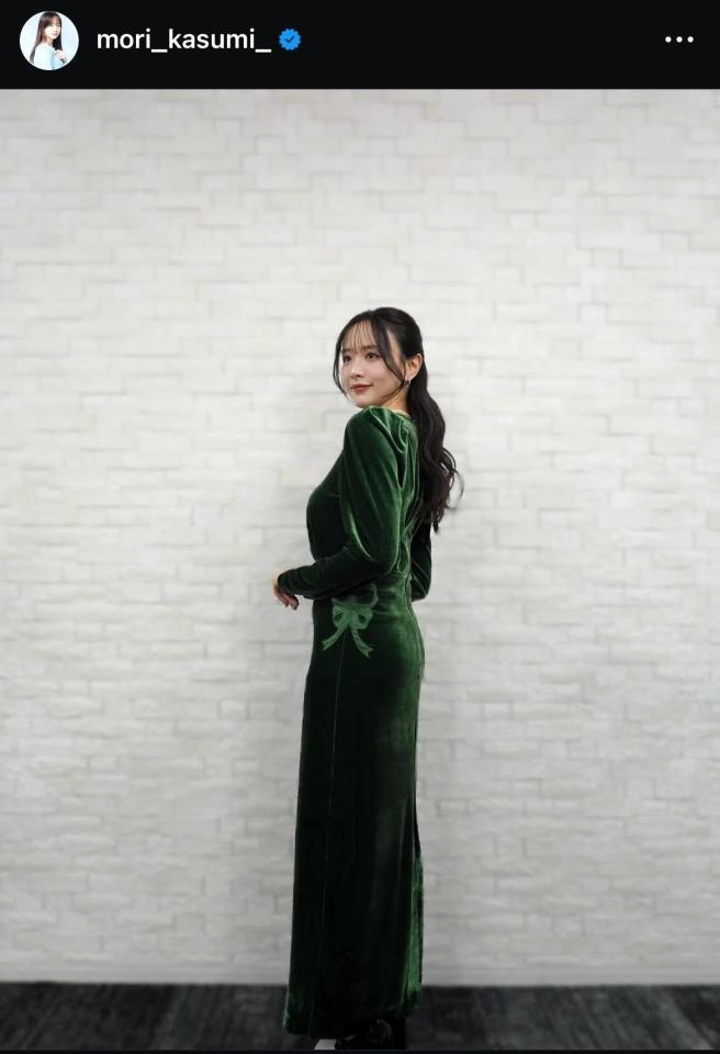 森香澄のインスタグラム＠ｍｏｒｉ＿ｋａｓｕｍｉ＿から