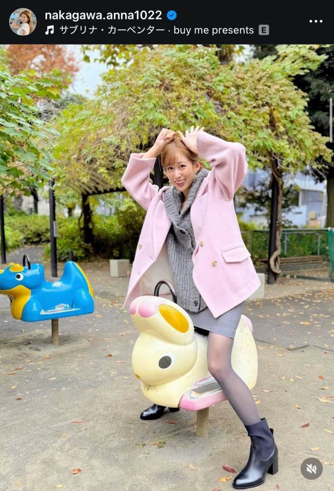 中川安奈のインスタグラム＠ｎａｋａｇａｗａ．ａｎｎａ１０２２から