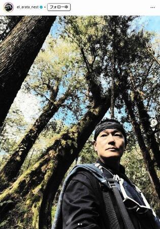 　井浦新インスタグラム＠ｅｌ＿ａｒａｔａ＿ｎｅｓｔから