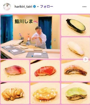 平愛梨のインスタグラム＠harikiri_tairiより