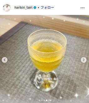 　平愛梨のインスタグラム＠harikiri_tairiより