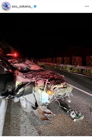 神野梓のインスタグラム＠ａｚｕ＿ｓａｋａｎａ＿より