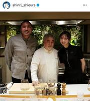 塩浦慎理インスタグラム（ｓｈｉｎｒｉ＿ｓｈｉｏｕｒａ）より