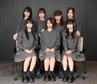 ２ｎｄシングルをリリースした（前列左から）ＢＮＳＩのＬＩＬＩ、ＭＡＹＡ、ＡＩ、（後列左から）ＲＥＩ、ＳＡＫＩ、ＬＩＳＡ、ＹＵＩ