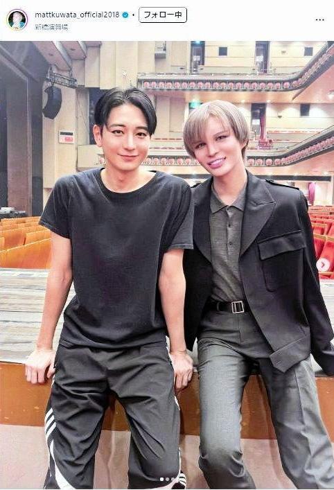 　Ｍａｔｔインスタグラム＠ｍａｔｔｋｕｗａｔａ＿ｏｆｆｉｃｉａｌ２０１８から