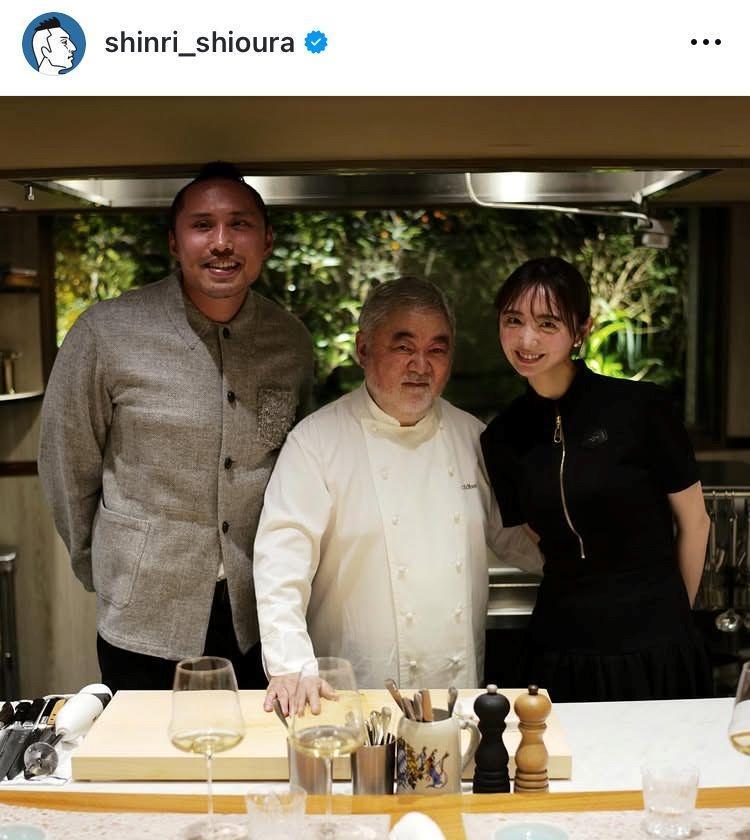 塩浦慎理インスタグラム（ｓｈｉｎｒｉ＿ｓｈｉｏｕｒａ）より