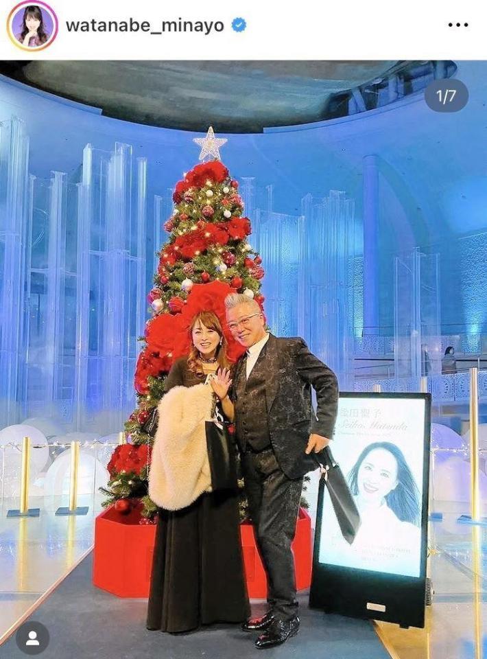 渡辺美奈代のインスタグラム＠ｗａｔａｎａｂｅ＿ｍｉｎａｙｏより