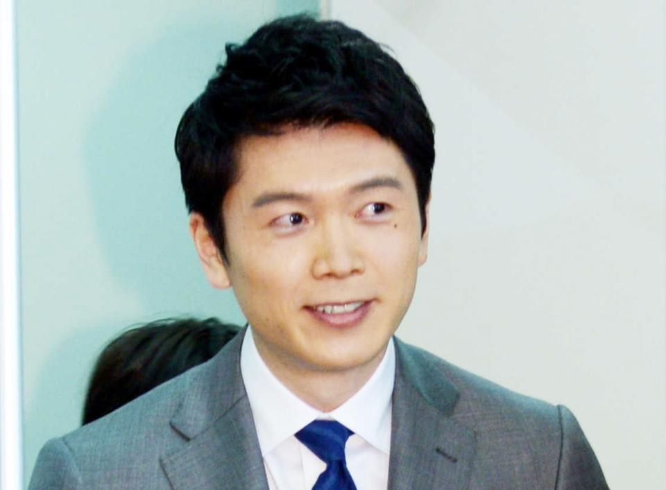 　井上貴博アナウンサー（２０１７年撮影）