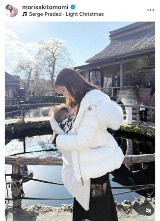 森咲智美のインスタグラム＠ｍｏｒｉｓａｋｉｔｏｍｏｍｉから