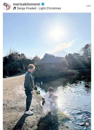 森咲智美のインスタグラム＠ｍｏｒｉｓａｋｉｔｏｍｏｍｉから