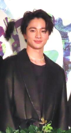 映画「ウィンドブレイカー」の舞台あいさつに登壇した木戸大聖