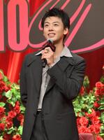 　Ｎｅｔｆｌｉｘ映画「１０ＤＡＮＣＥ」配信記念イベントに登場した竹内涼真（撮影・伊藤笙子）