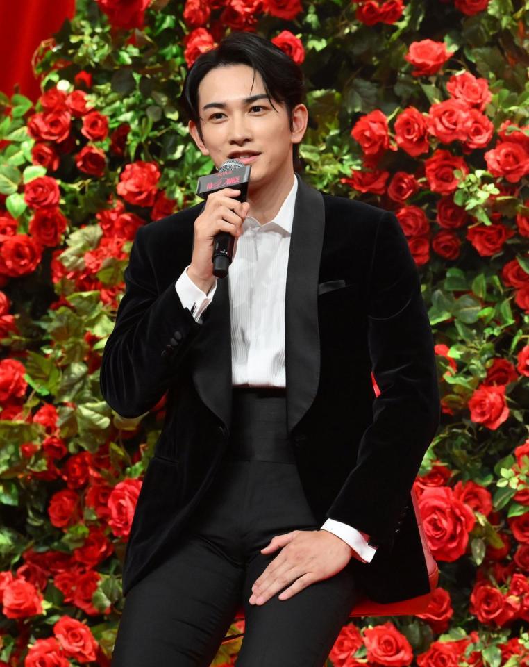 　Ｎｅｔｆｌｉｘ映画「１０ＤＡＮＣＥ」配信記念イベントに登場した町田啓太（撮影・伊藤笙子）