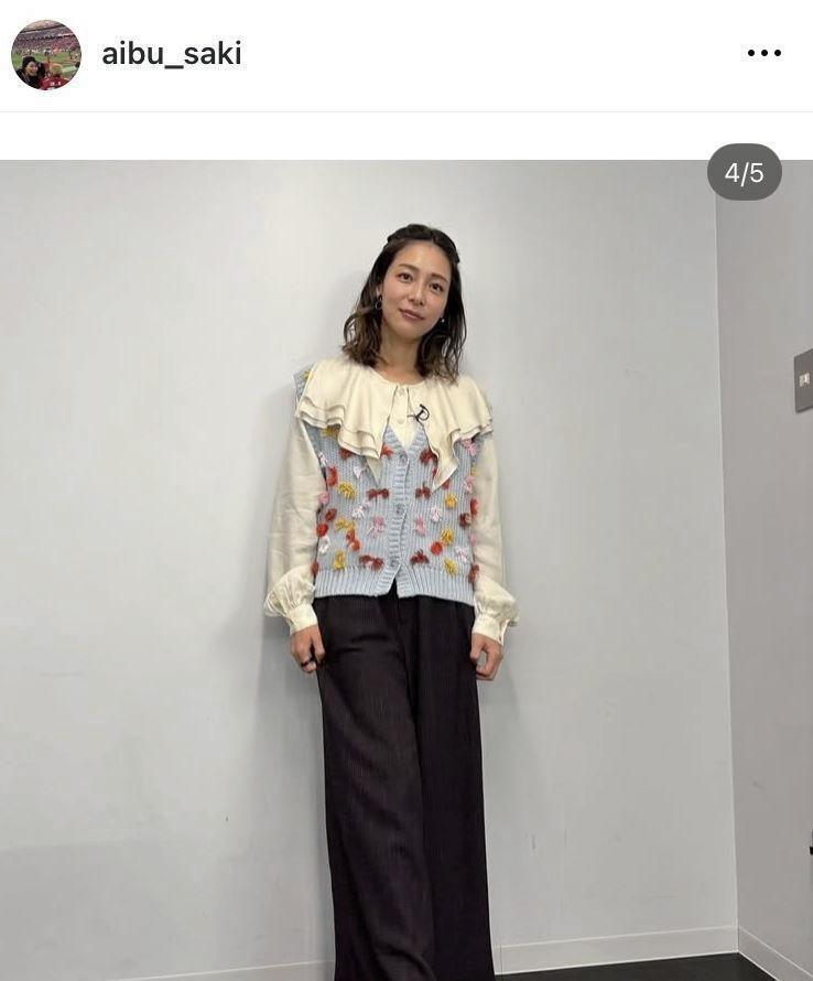 相武紗季のインスタグラム＠ａｉｂｕ＿ｓａｋｉ（１２月１２日付）より