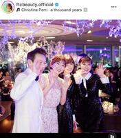 君島十和子さんのインスタグラム＠ｆｔｃｂｅａｕｔｙ．ｏｆｆｉｃｉａｌ（１２月１８日付）より 