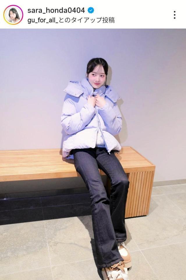 　本田紗来のインスタグラム（＠ｓａｒａ＿ｈｏｎｄａ０４０４）から