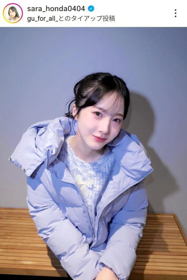 　本田紗来のインスタグラム（＠ｓａｒａ＿ｈｏｎｄａ０４０４）から