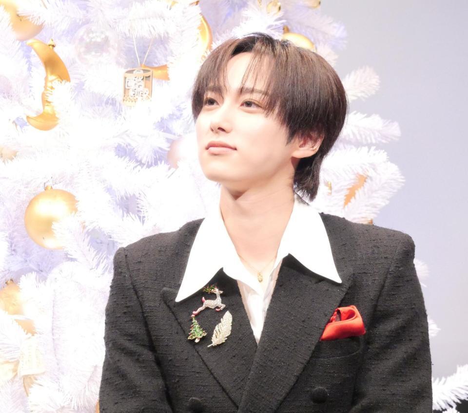 　イベントに出席した尾崎匠海