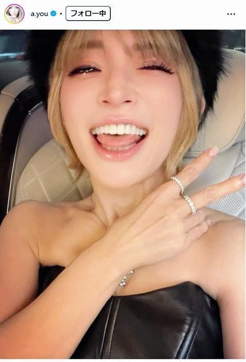 浜崎あゆみインスタグラム＠ａ．ｙｏｕ