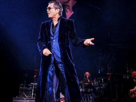 　ツアーファイナルを行った矢沢永吉（ＨＩＲＯ　ＫＩＭＵＲＡ撮影）