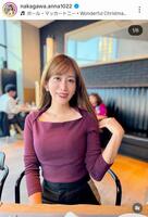 中川安奈のインスタグラム＠ｎａｋａｇａｗａ．ａｎｎａ１０２２（１２月２０日付）より