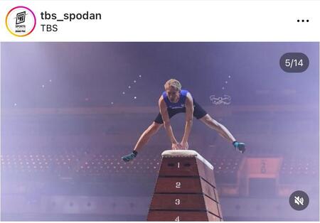 　今年春の同番組での佐野岳。最強スポーツ男子頂上決戦【ＴＢＳ公式】のインスタグラム＠ｔｂｓ＿ｓｐｏｄａｎより