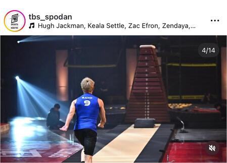 　今年春の同番組での佐野岳。最強スポーツ男子頂上決戦【ＴＢＳ公式】のインスタグラム＠ｔｂｓ＿ｓｐｏｄａｎより