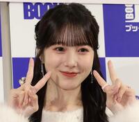 　カレンダー発売のイベントに登場した本田紗来（撮影・佐々木彰尚）