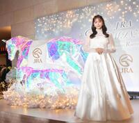 　イルミネーション点灯式に登場した森香澄