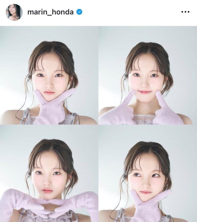 　本田真凜のインスタグラム＠ｍａｒｉｎ＿ｈｏｎｄａから