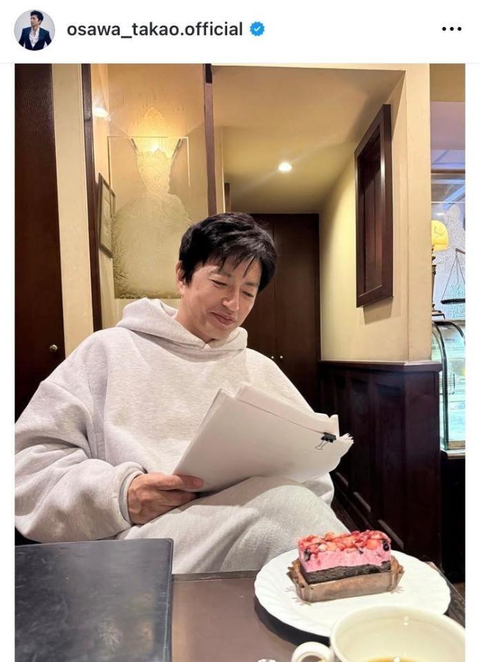 　大沢たかおのインスタグラム＠ｏｓａｗａ＿ｔａｋａｏ．ｏｆｆｉｃｉａｌから