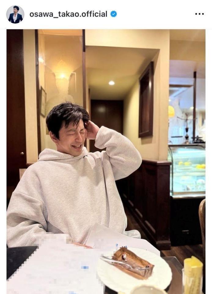 　大沢たかおのインスタグラム＠ｏｓａｗａ＿ｔａｋａｏ．ｏｆｆｉｃｉａｌから