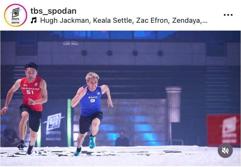 　今年春の同番組での佐野岳。最強スポーツ男子頂上決戦【ＴＢＳ公式】のインスタグラム＠ｔｂｓ＿ｓｐｏｄａｎより