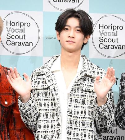 　ｕｎｌøｃｋでデビューする小林真央哉（撮影・持木克友）