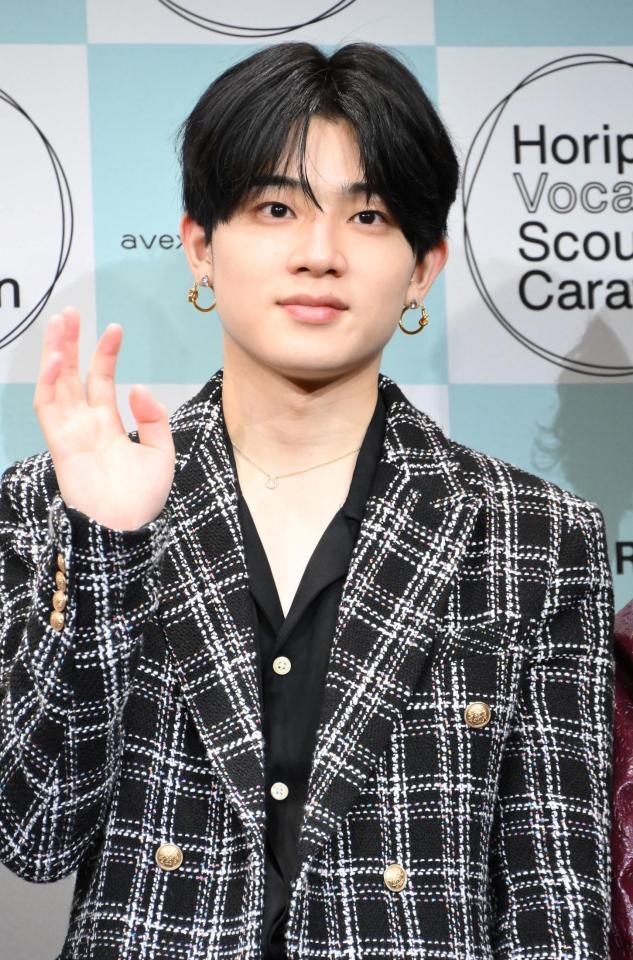 　ｕｎｌøｃｋでデビューする岩坪優真（撮影・持木克友）