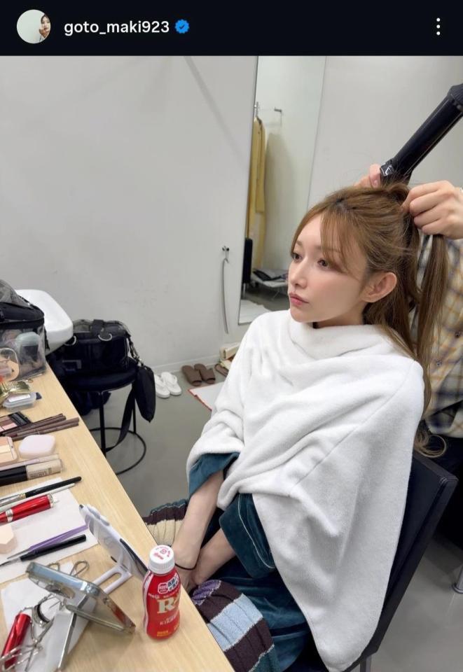 後藤真希インスタグラム＠ｇｏｔｏ＿ｍａｋｉ９２３から