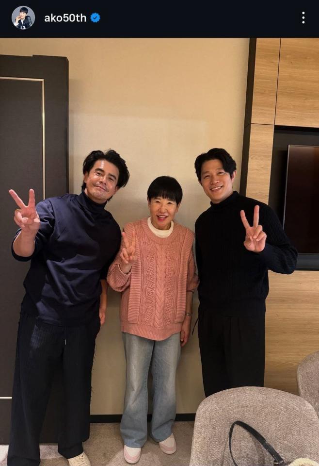 和田アキ子インスタグラム＠ａｋｏ５０ｔｈから