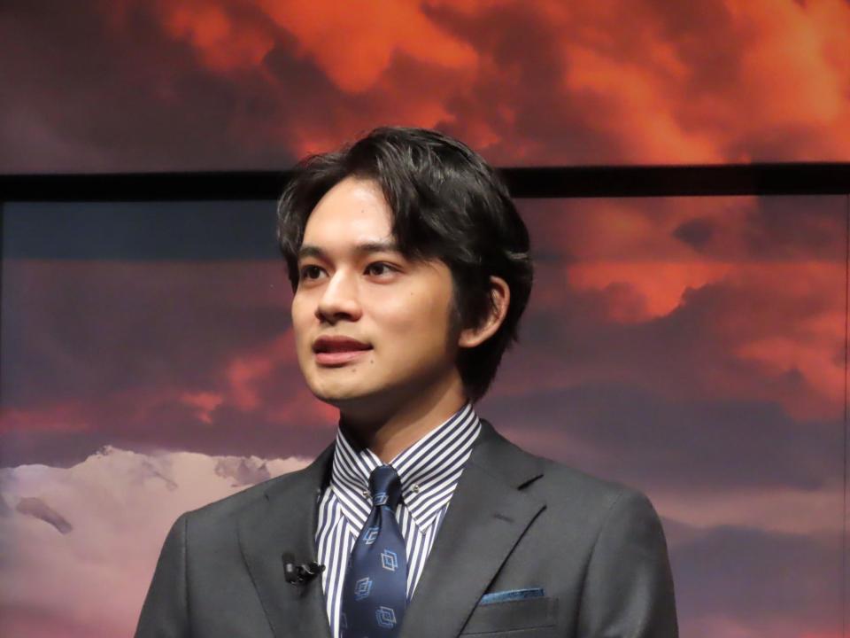 　Ｄｙｎａｂｏｏｋの新ＣＭ発表会に出席した北村匠海