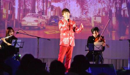 　「Ｃｈｒｉｓｔｍａｓ　Ｄｉｎｎｅｒ　Ｓｈｏｗ２０２５」を開催した松阪ゆうき