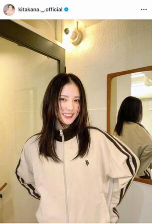 　イメージ一変のおリヨ様～♡北香那のインスタグラム＠ｋｉｔａｋａｎａ．＿．ｏｆｆｉｃｉａｌより