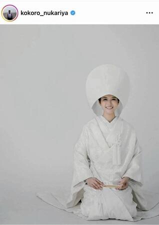 　忽滑谷こころアナのインスタグラム＠ｋｏｋｏｒｏ＿ｎｕｋａｒｉｙａ（７月２５日付）より
