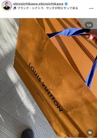 　團十郎のインスタグラム＠ｅｂｉｚｏｉｃｈｉｋａｗａ．ｅｂｉｚｏｉｃｈｉｋａｗａ（１２月２２日付）より 