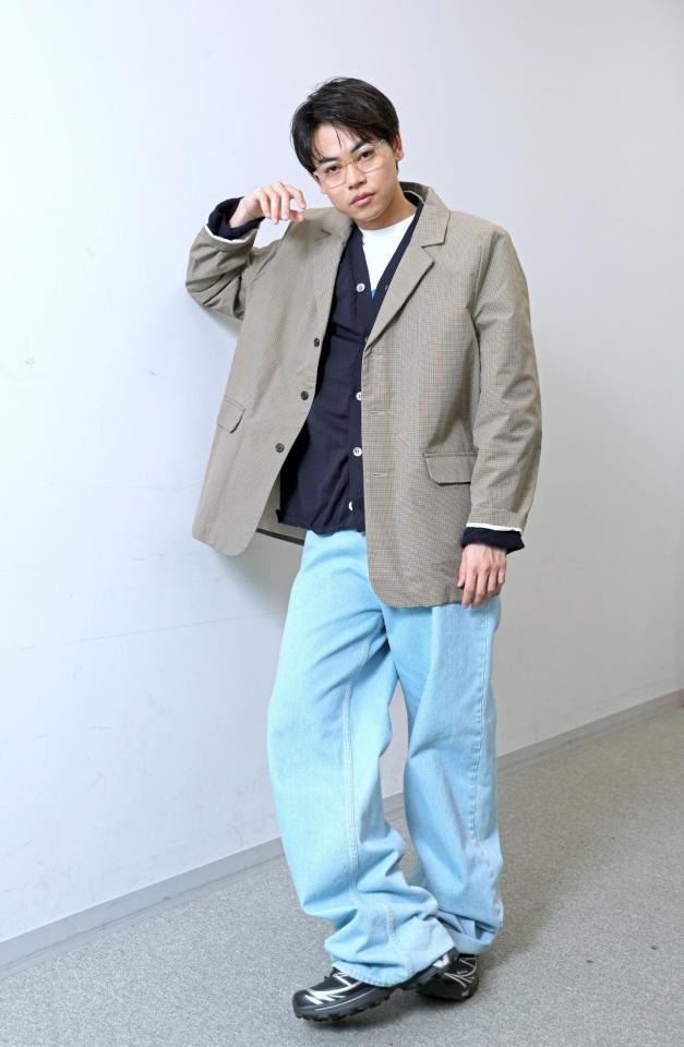 　テレビ東京のドラマで初主演の菅生新樹（撮影・金田祐二）