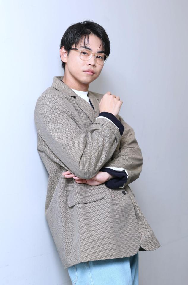 テレビ東京のドラマで初主演の菅生新樹＝テレビ東京（撮影・金田祐二）