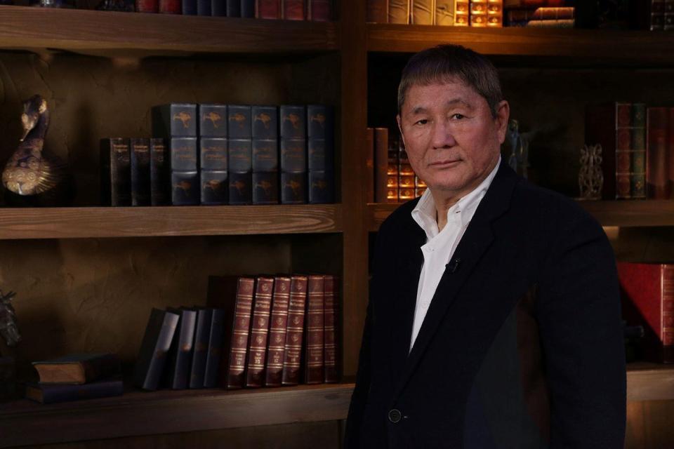 　「古代文明ミステリー　たけしの新・世界七不思議大百科　第１３巻　大エジプト博物館世界初の独占撮影スペシャル！！」でＭＣを務めるビートたけし（©テレビ東京）