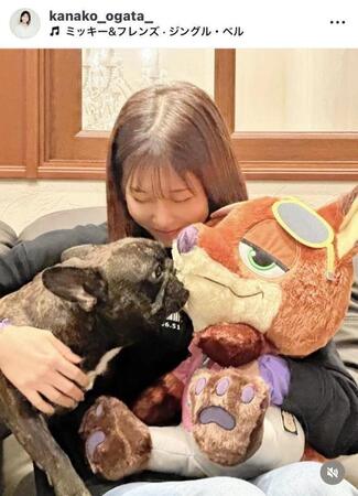 緒方かな子のインスタグラム（＠ｋａｎａｋｏ＿ｏｇａｔａ＿）から
