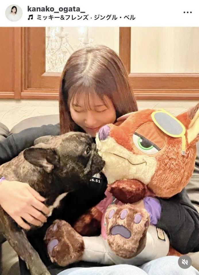 緒方かな子のインスタグラム（＠ｋａｎａｋｏ＿ｏｇａｔａ＿）から