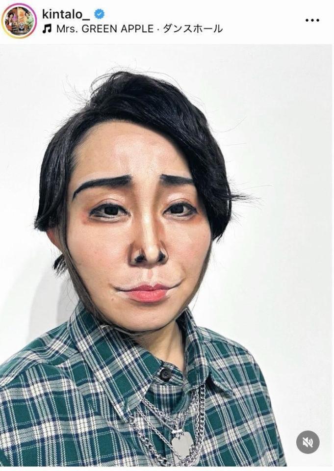 キンタロー。のインスタグラム（ｋｉｎｔａｌｏ＿）より